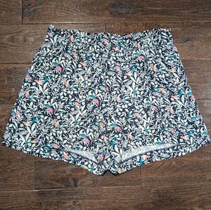 LOFT Tropical Shorts Loose Fit and Flowy